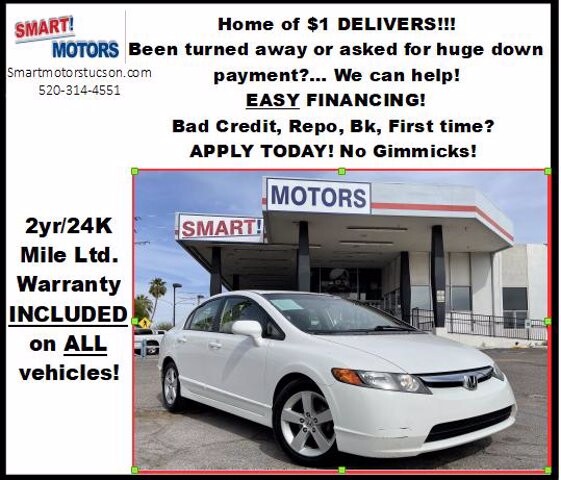 2007 Honda Civic in Tucson, AZ 85712-4825 - 1833630