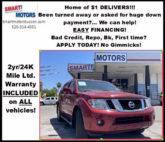 2010 Nissan Pathfinder in Tucson, AZ 85712-4825 - 1836960