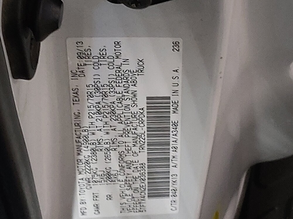 2014 Toyota Tacoma in Fort Worth, TX 76116 - 1979245 33