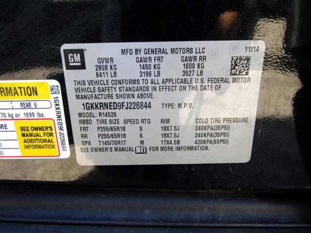 2015 GMC Acadia in Tampa, FL 33604-6914 - 1997155 100