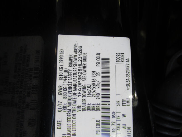 2017 Ford Focus in Tampa, FL 33604-6914 - 2039458 58