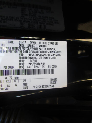 2017 Ford Focus in Tampa, FL 33604-6914 - 2039458 29