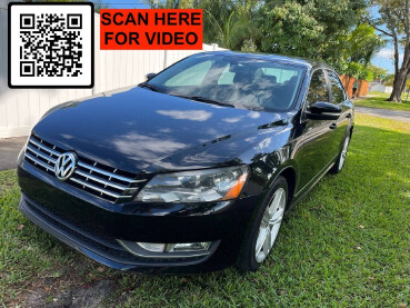 2013 Volkswagen Passat in Hollywood, FL 33023-1906