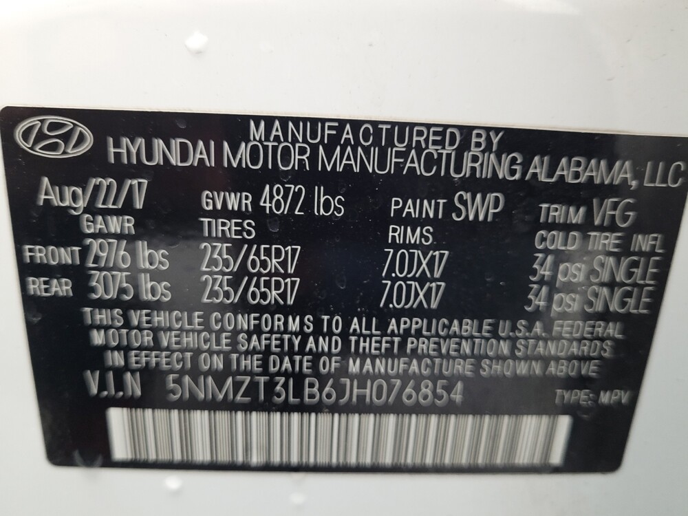 2018 Hyundai Santa Fe in Las Vegas, NV 89102 - 2194911 33