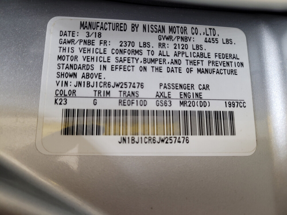 2018 Nissan Rogue Sport in Columbia, SC 29210 - 2195537 66