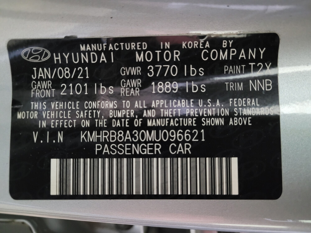 2021 Hyundai Venue in Charlotte, NC 28213 - 2197945 66