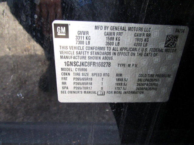 2015 Chevrolet Suburban in Tampa, FL 33604-6914 - 2231431 34