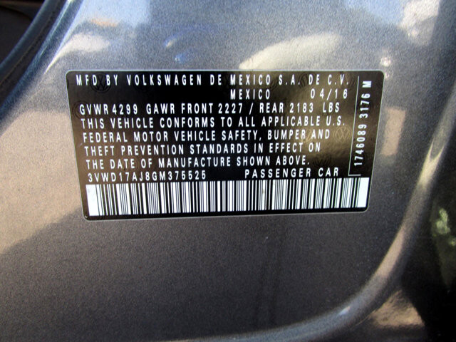 2016 Volkswagen Jetta in Tampa, FL 33604-6914 - 2231432 58