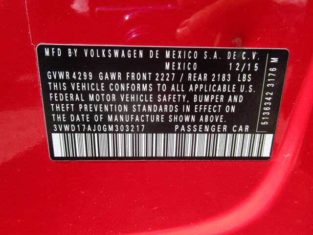 2016 Volkswagen Jetta in Tampa, FL 33604-6914 - 2234124 57