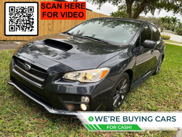 2015 Subaru WRX in Hollywood, FL 33023-1906