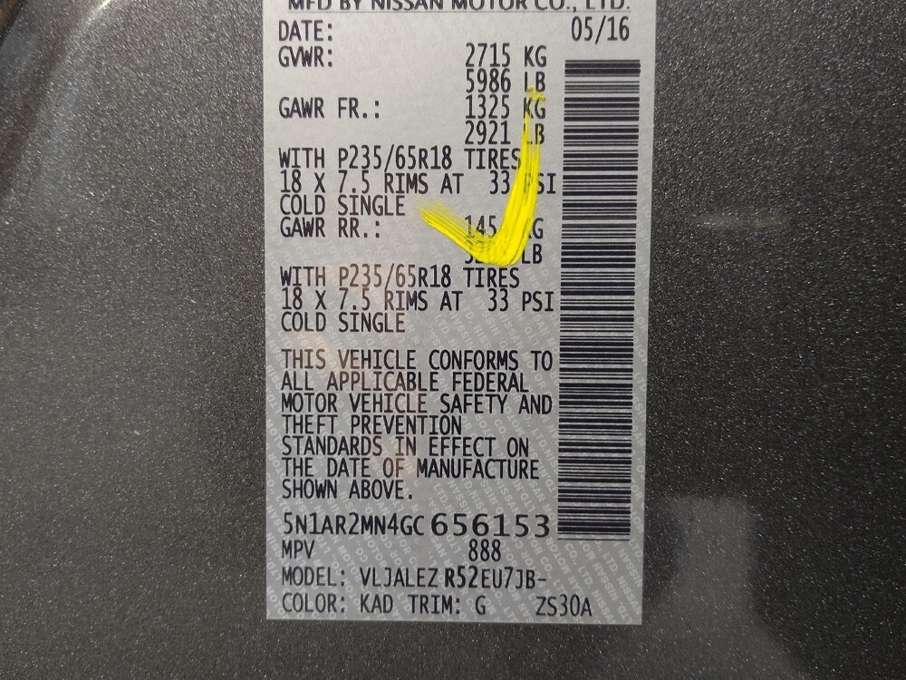 2016 Nissan Pathfinder in Live Oak, TX 78233 - 2299055 33