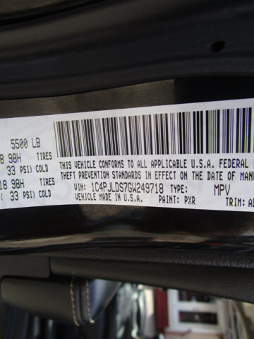 2016 Jeep Cherokee in Tampa, FL 33604-6914 - 2309244 58