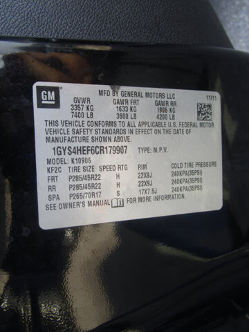 2012 Cadillac Escalade ESV in Tampa, FL 33604-6914 - 2309247 70