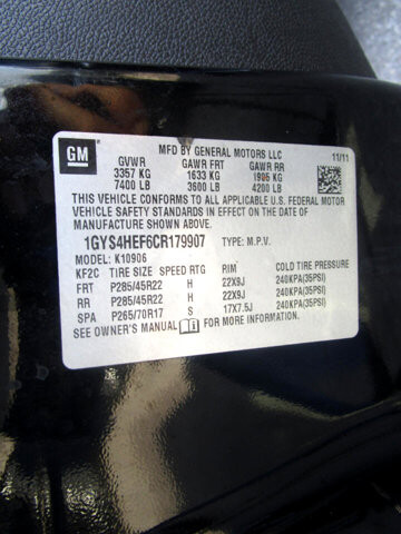 2012 Cadillac Escalade ESV in Tampa, FL 33604-6914 - 2309247 105