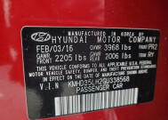 2016 Hyundai Elantra in Indianapolis, IN 46222 - 2315334 33