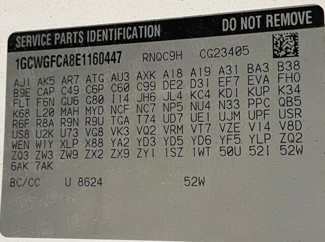 2014 Chevrolet Express 2500 in Blauvelt, NY 10913 - 2329620 43