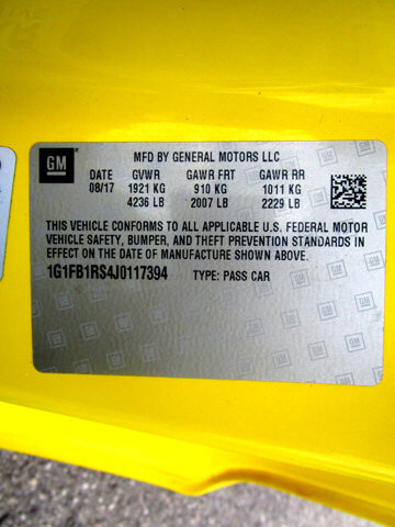 2018 Chevrolet Camaro in Tampa, FL 33604-6914 - 2329643 53