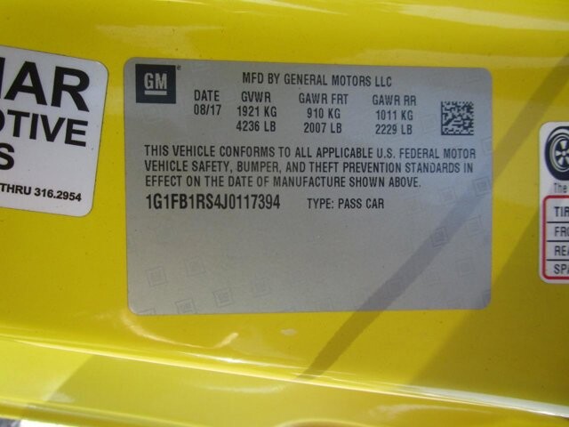 2018 Chevrolet Camaro in Tampa, FL 33604-6914 - 2329643 26