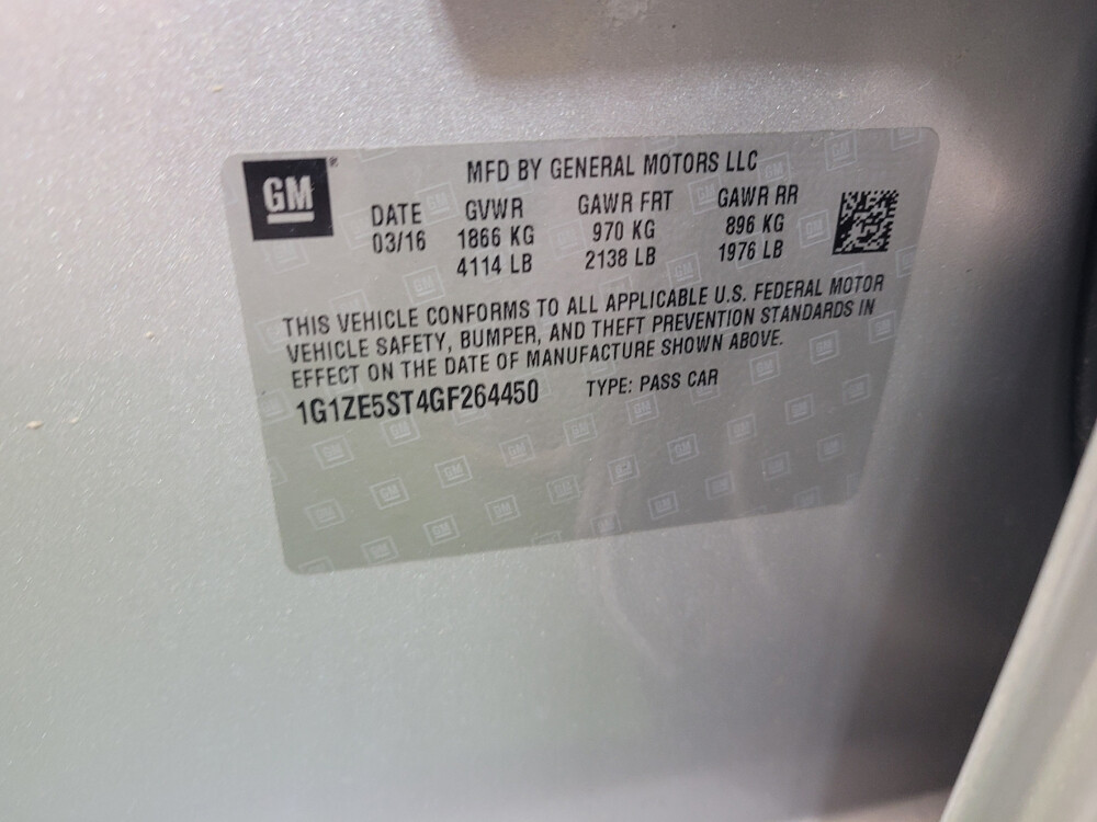 2016 Chevrolet Malibu in Louisville, KY 40258 - 2421213 33