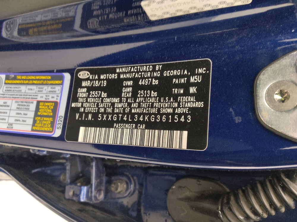 2019 Kia Optima in St. Louis, MO 63136 - 2440503 59