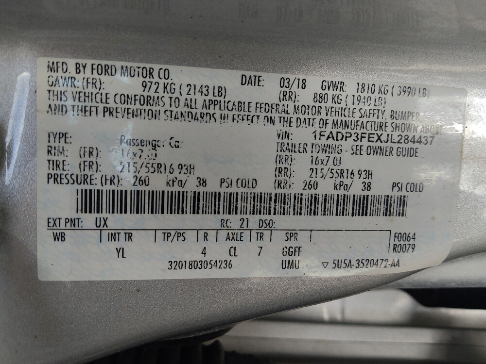 2018 Ford Focus in Duluth, GA 30096 - 2440674 33