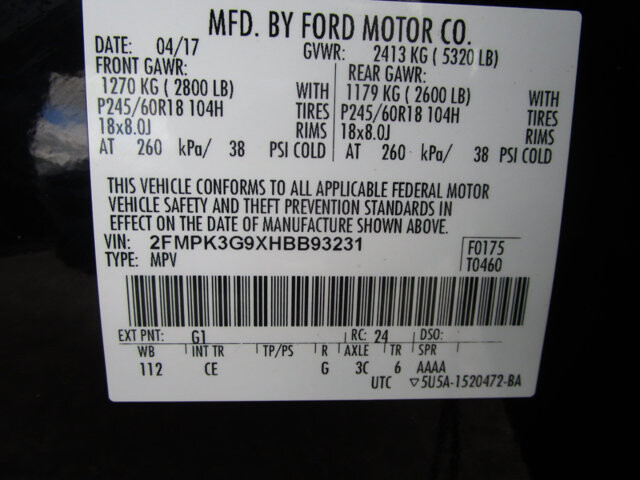 2017 Ford Edge in Tampa, FL 33604-6914 - 2445686 88