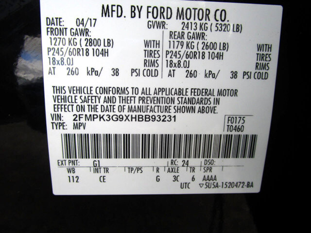 2017 Ford Edge in Tampa, FL 33604-6914 - 2445686 59