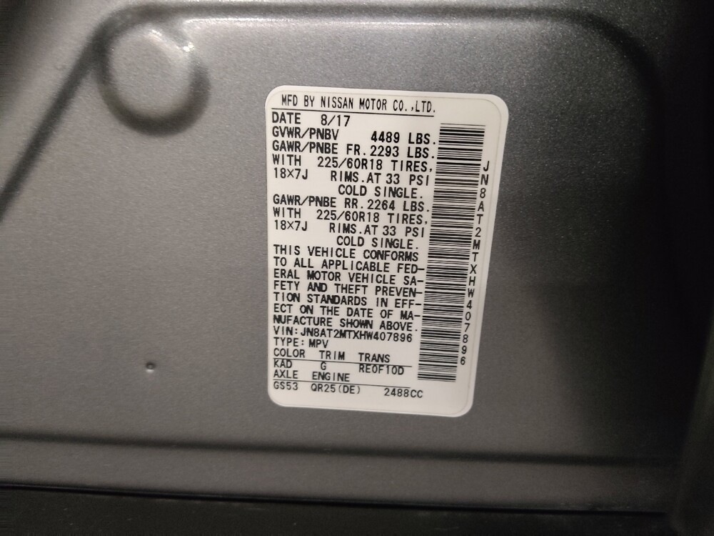 2017 Nissan Rogue in Round Rock, TX 78664 - 2453554 33