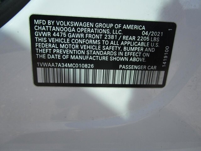 2021 Volkswagen Passat in Tampa, FL 33604-6914 - 2456272 30