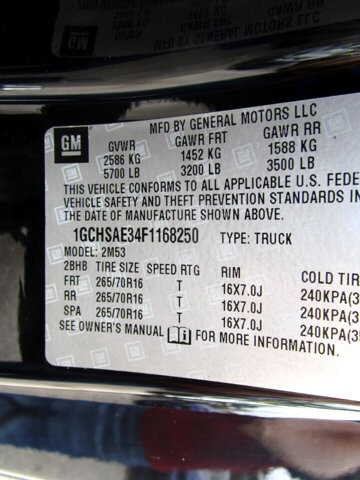 2015 Chevrolet Colorado in Tampa, FL 33604-6914 - 2458473 31