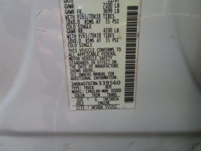 2008 Nissan Titan in Tampa, FL 33604-6914 - 2460260 27