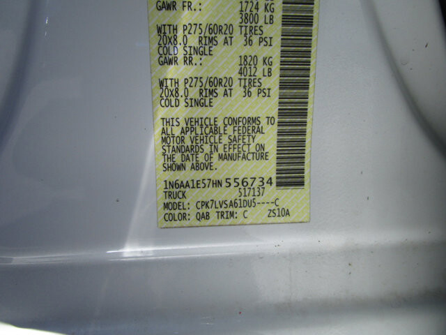 2017 Nissan Titan in Tampa, FL 33604-6914 - 2460262 32