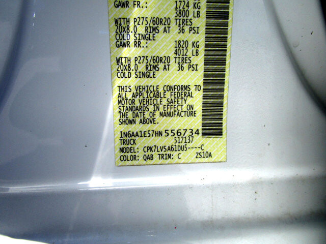 2017 Nissan Titan in Tampa, FL 33604-6914 - 2460262 32