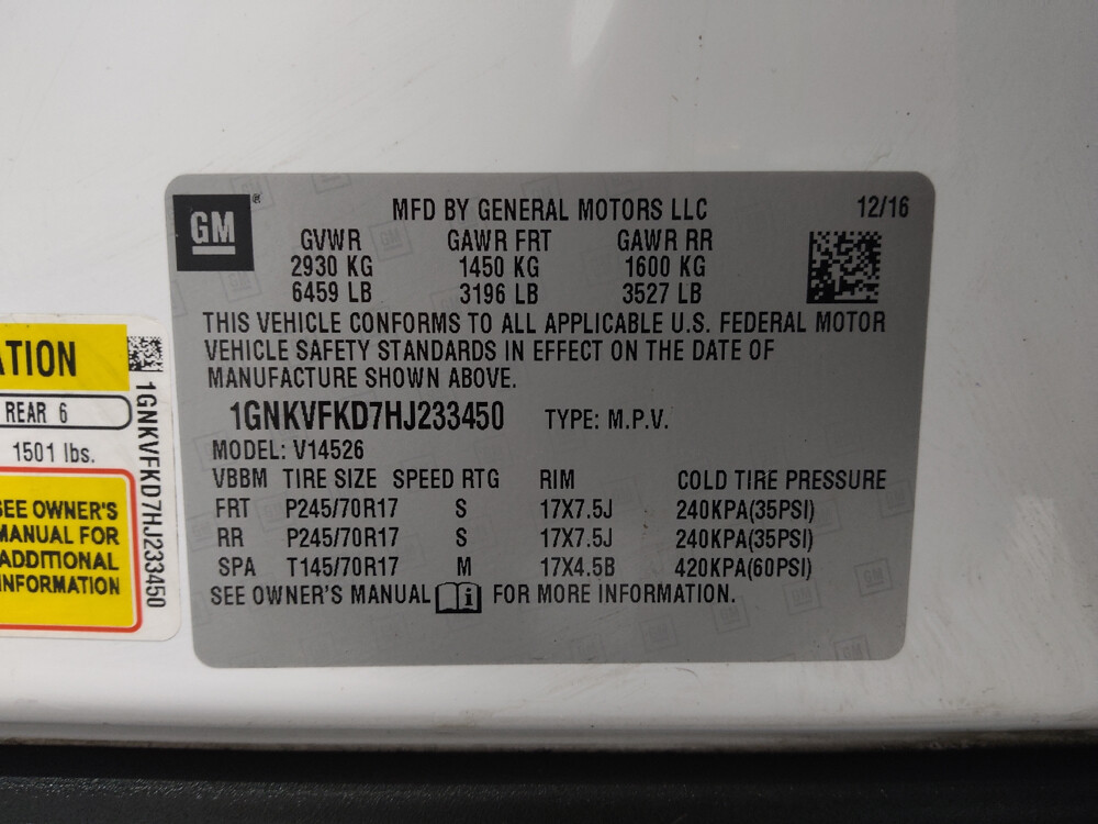 2017 Chevrolet Traverse in Columbus, OH 43231 - 2466145 33