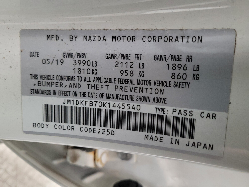 2019 MAZDA CX-3 in Eastpointe, MI 48021 - 2466587 33