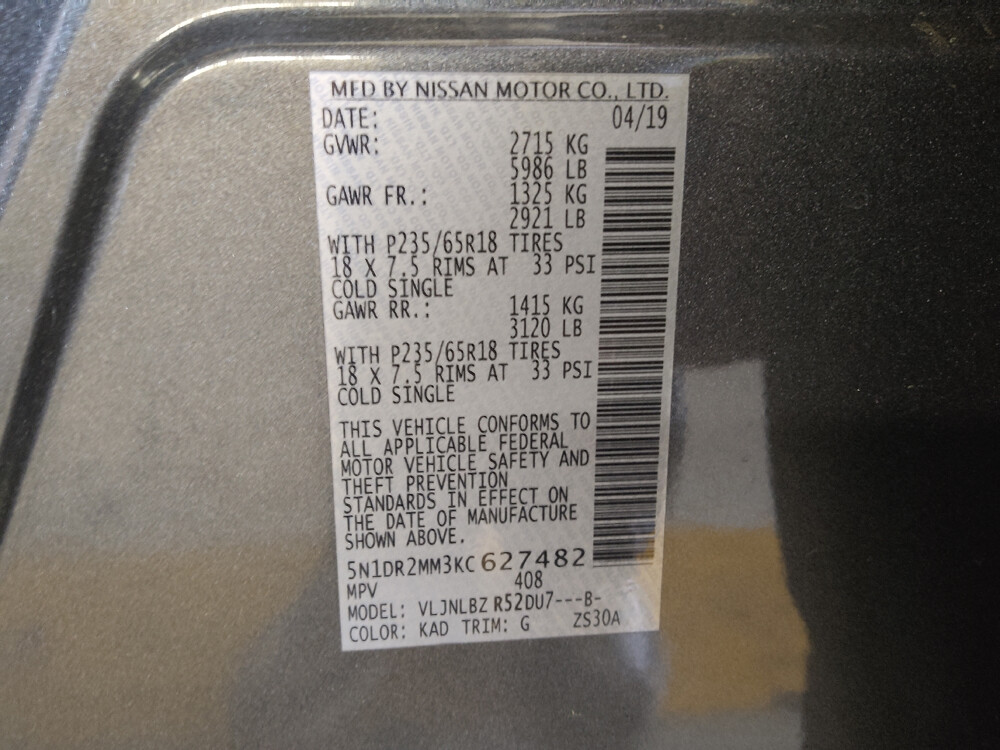 2019 Nissan Pathfinder in Jackson, MS 39211 - 2468526 33