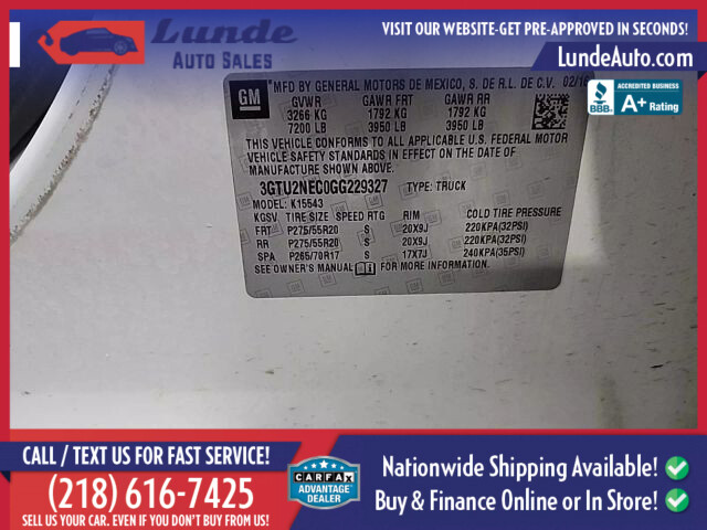 2016 GMC Sierra 1500 in Wadena, MN 56482 - 2468930 25