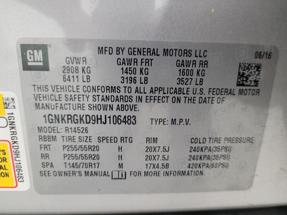 2017 Chevrolet Traverse in Taylor, MI 48180 - 2469037 33